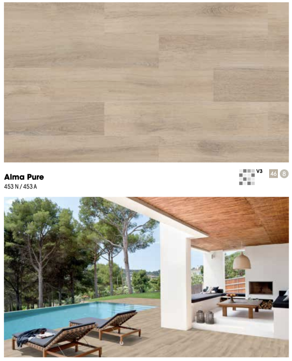 Piscinas únicas de Rosa Gres 2021 Alma Pure