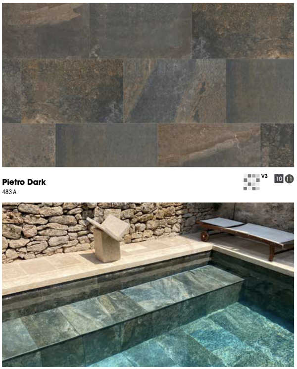 Unique pools by Rosa Gres 2021 Pietro Dark