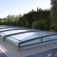 Azenco Neo 30 telescopic pool enclosure