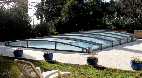 Azenco Neo 30 telescopic pool enclosure