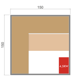 Dimensões Sauna Sense 4