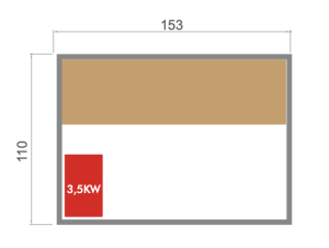 Dimensions Sense 3 sauna