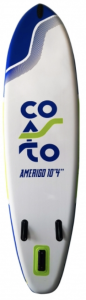 AMERIGO 10&#39;4 COASTO AUFBLASBARES SUP-BRETT