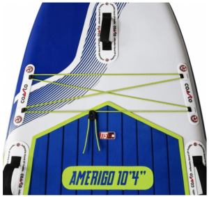 AMERIGO 10&#39;4 COASTO INFLATABLE PADDLE BOARD