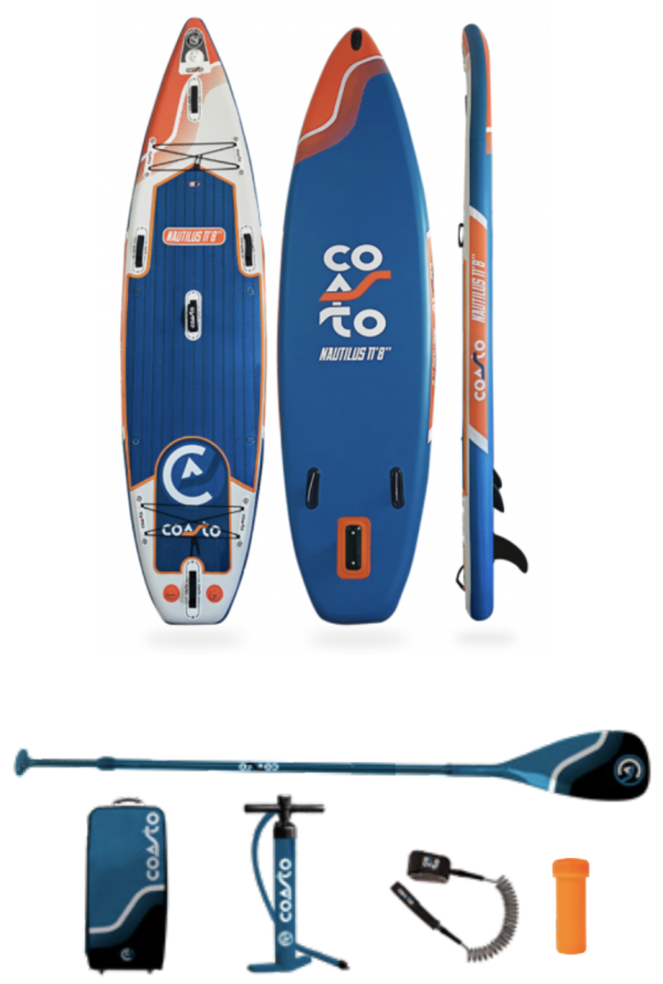 NAUTILUS 11&#39;8 COASTO AUFBLASBARES SUP-BRETT