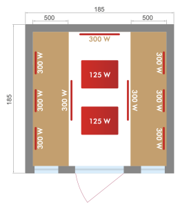 SPECTRA 5 INFRAROODSAUNA