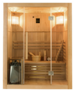 Sauna tradicional SENSE 3 - 3,5 kW - 3 lugares