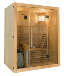 Traditionelle Sauna SENSE 3 - 3,5 kW - 3 Plätze