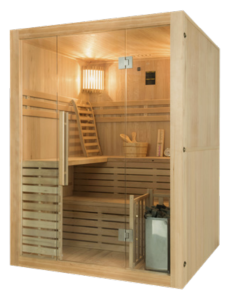 Sauna traditionnel SENSE 4 - 4,5 kW - 4 places