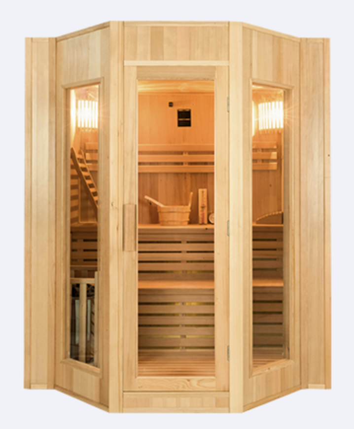 Hick Bevriezen Rusland Sauna ZEN – 6 kW – 4 plaatsen - Alu Floors Scandinavia Traditionele sauna  ZEN – 6 kW – 4 plaatsen