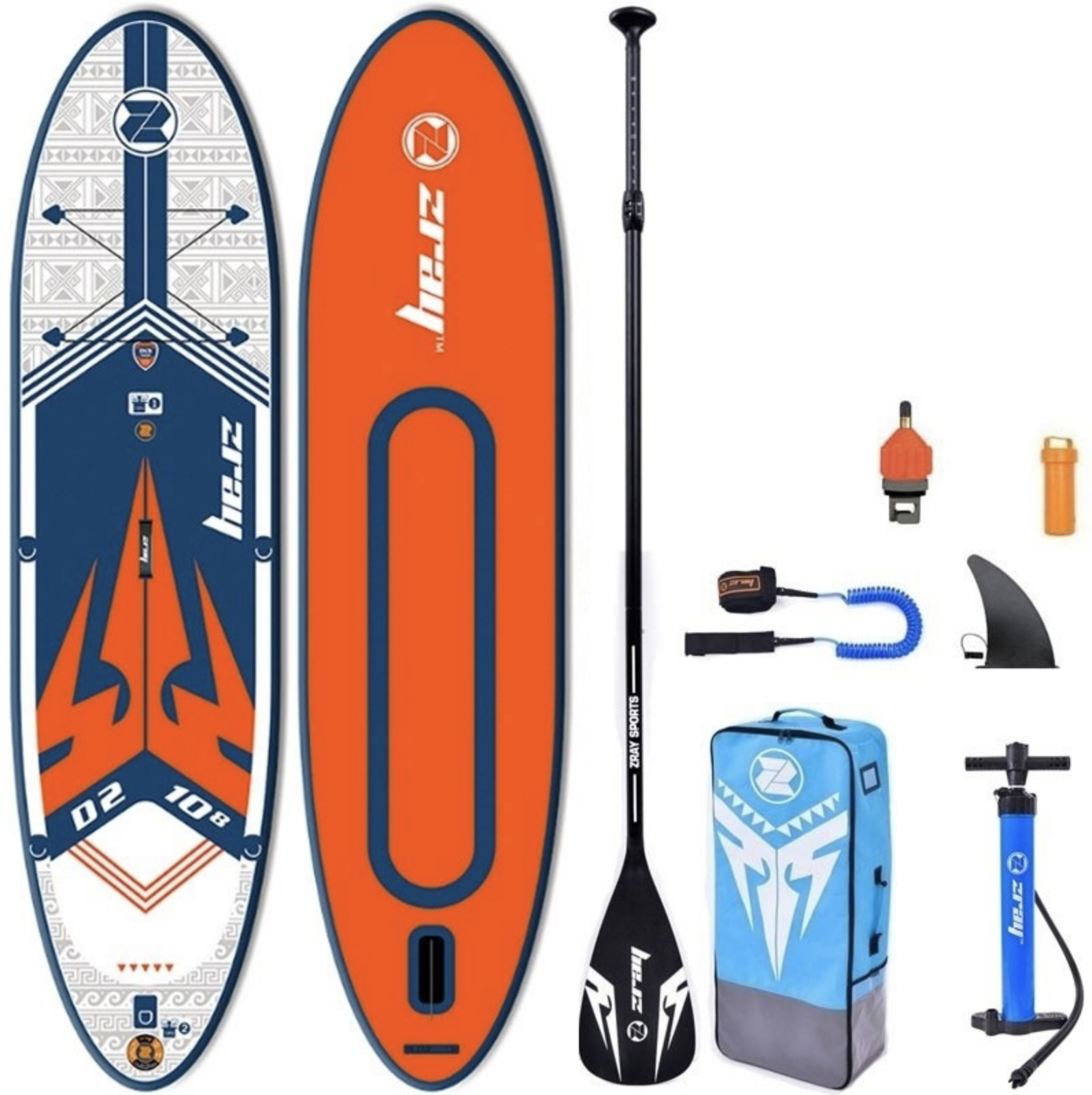 Zray D1 – Dual Chamber 10&#39; – Stand up paddle 305x81x15cm