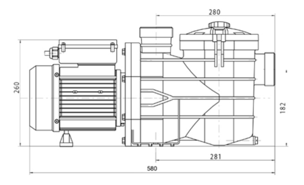 VIPOOL Filterpump med variabel hastighet