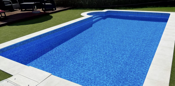 Reinforced membrane SOPREMAPOOL DESIGN Marbella Azul - Marbella blue