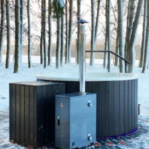Luxe acryl hottub met diesel verwarmingssysteem