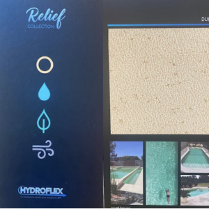 Hydroflex RELIEF APF Versterkte membraan voor zwembaden