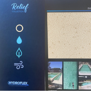 Hydroflex RELIEF APF Membrane armée pour piscines