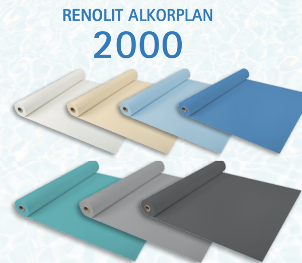 Renolit Alkorplan2000 Bewehrte Schwimmbadfolie