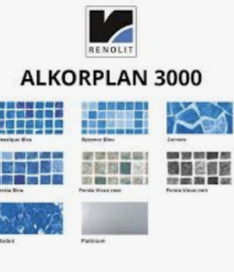 Renolit Alkorplan3000 Forstærket swimmingpoolmembran.