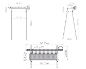 TECNOROAST GRILL 20 ENKEL