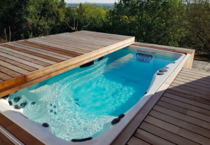 DCLS Large Span Mobile Pool och SPA Deck