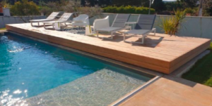 Piscina Móvel de Grande Extensão DCLS e Deck SPA