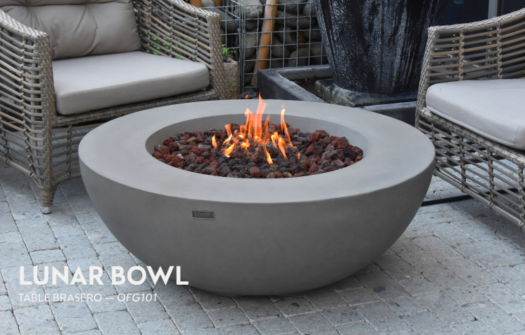 LUNAR BOWL TABLE BRASEO – OFG101 – GAZ Propane