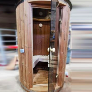SAUNA EXTERIEUR BARREL MAJODAS