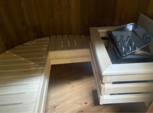 OUTDOOR SAUNA BARREL MAJODAS