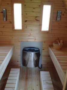 SAUNA EXTERIEUR IGLUMAJODAS 5 : 6 personnes