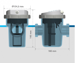 TURBO SALT Compact pool chlorinator from Poolex