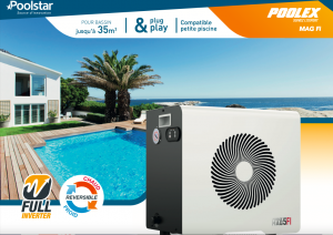 Bomba de calor Poolex Mag Fi -WiFi