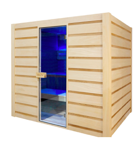 Sauna Eccolo - Pack completo - Estufa de 4,5kW y piedras incluidas