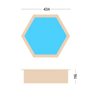 Piscina elevada de madera Dimensiones Sunshine