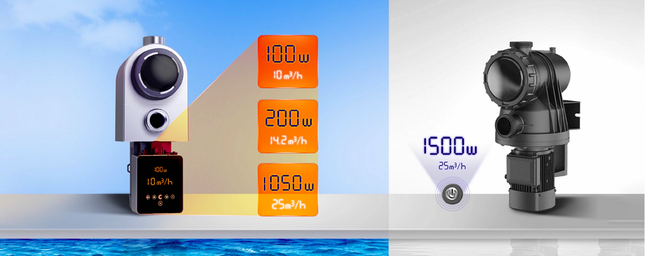 Inverter svømmebassengpumpe - InverPro VS