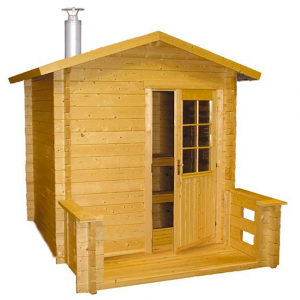 Harvia KUIKKA outdoor sauna wood or electric heating