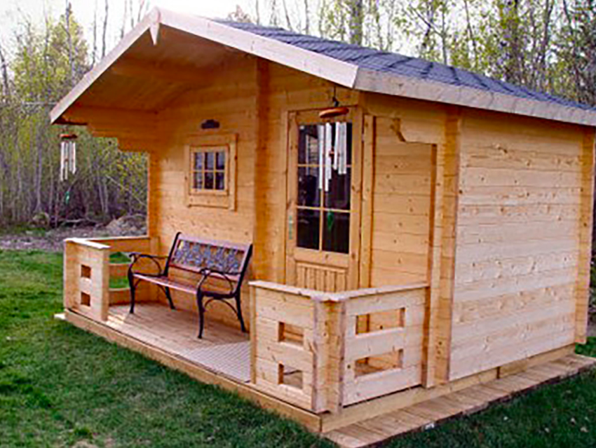 Sauna extérieur Harvia Keitele chauffage au bois ou électrique