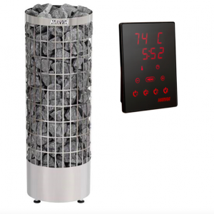 Harvia Cilindro electric sauna heater with XENIO CX110 control unit
