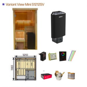 Sauna Variante View Mini S1212SV