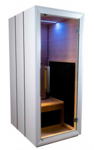 Harvia Spectrum Mini sauna infravermelha Dimensões 104 cm x 84 cm