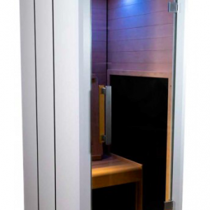 Harvia Spectrum Mini infrared sauna Dimensions 104 cm x 84 cm
