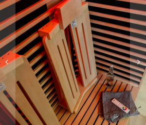 Harvia Spectrum Piccola sauna a infrarossi Dimensioni 130 cm x 105 cm