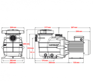 Pompe de filtration Powerline by Hayward