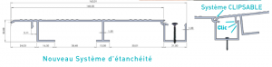 Dimensioni del pavimento Alu Floors