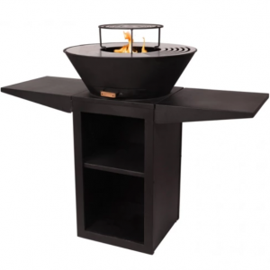 Barbecue avec plaque en acier BLACK EFP57B Pure Line